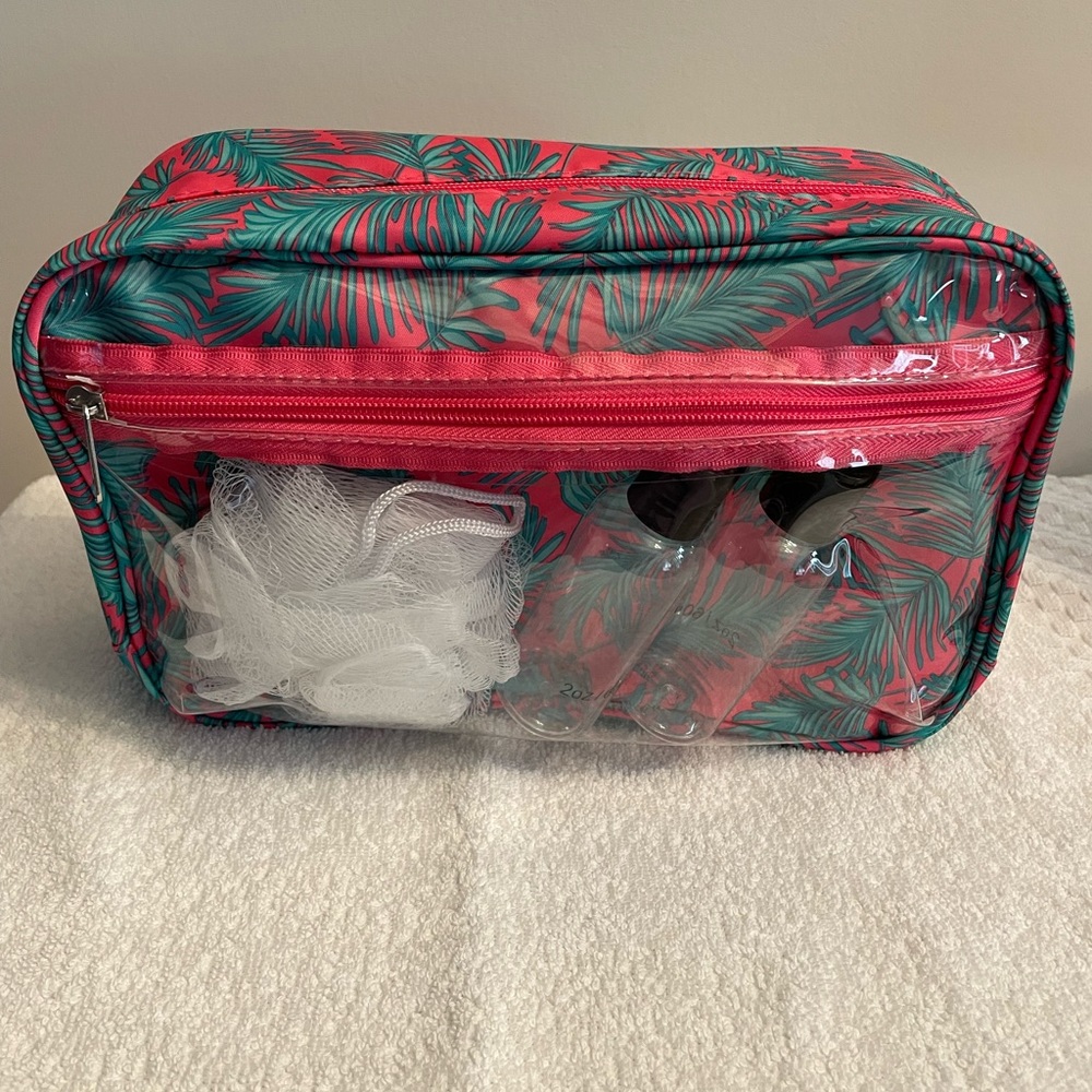 Travel Toiletry Bag for Women. Brand New. Made in Cambodia. #1048.